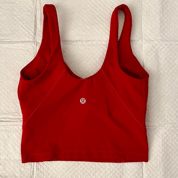 Lululemon Align Tank Dark Red - Picture 2 of 3